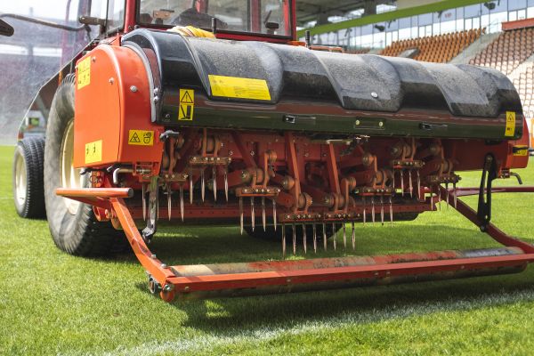 Commercial Lawn Aeration